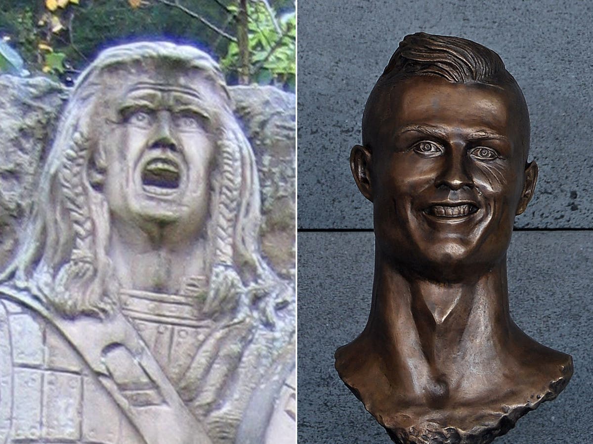Braveheart statue unveiled in Scotland branded ‘worst since Ronaldo’